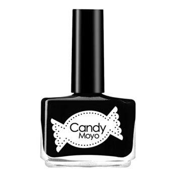 膜玉(candymoyo)指甲油经典纯黑色cmt02 (法国原料 快图片
